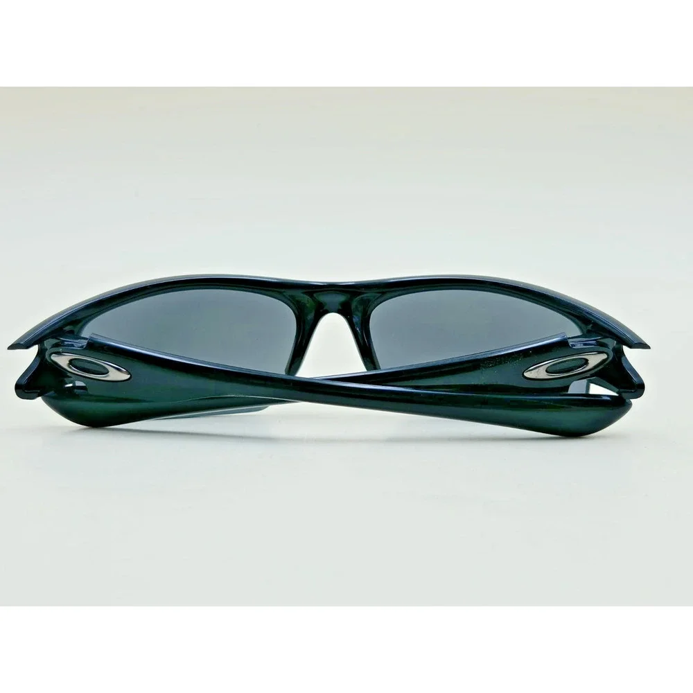 Oakley Half Jacket Polarized Sunglasses Black Frame w/ Pouch Mens